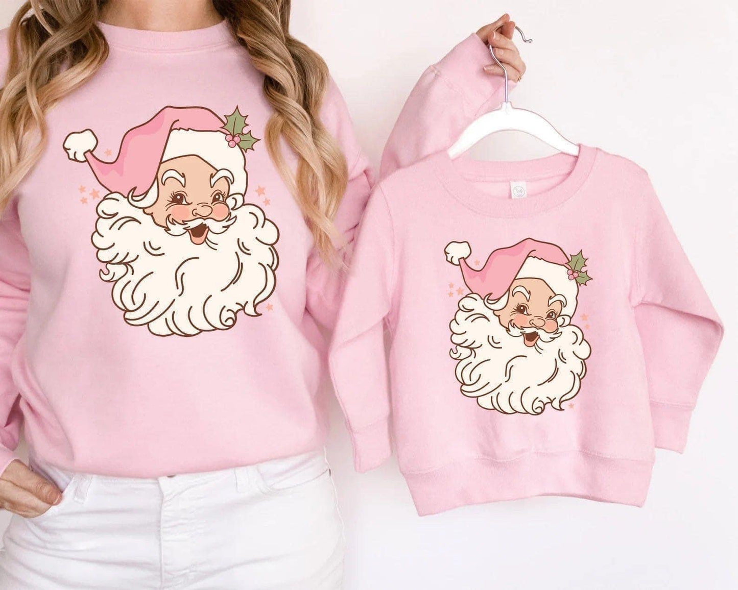 Santa sweatshirt- mom