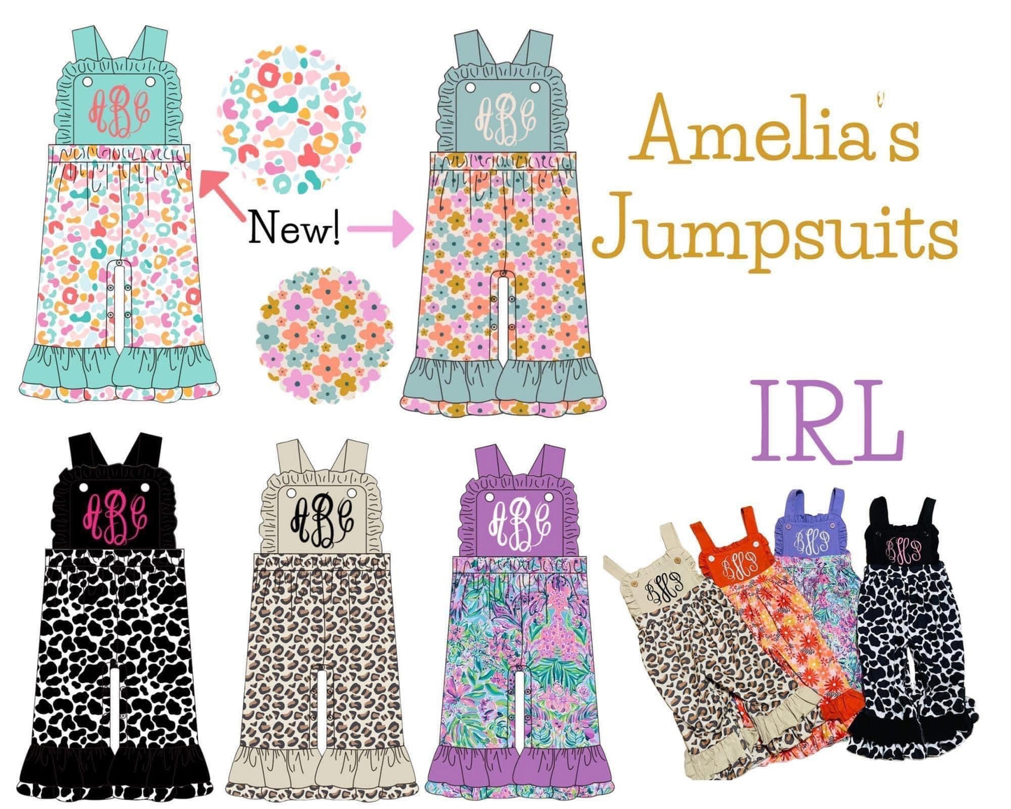 Amelia’s jumpsuits