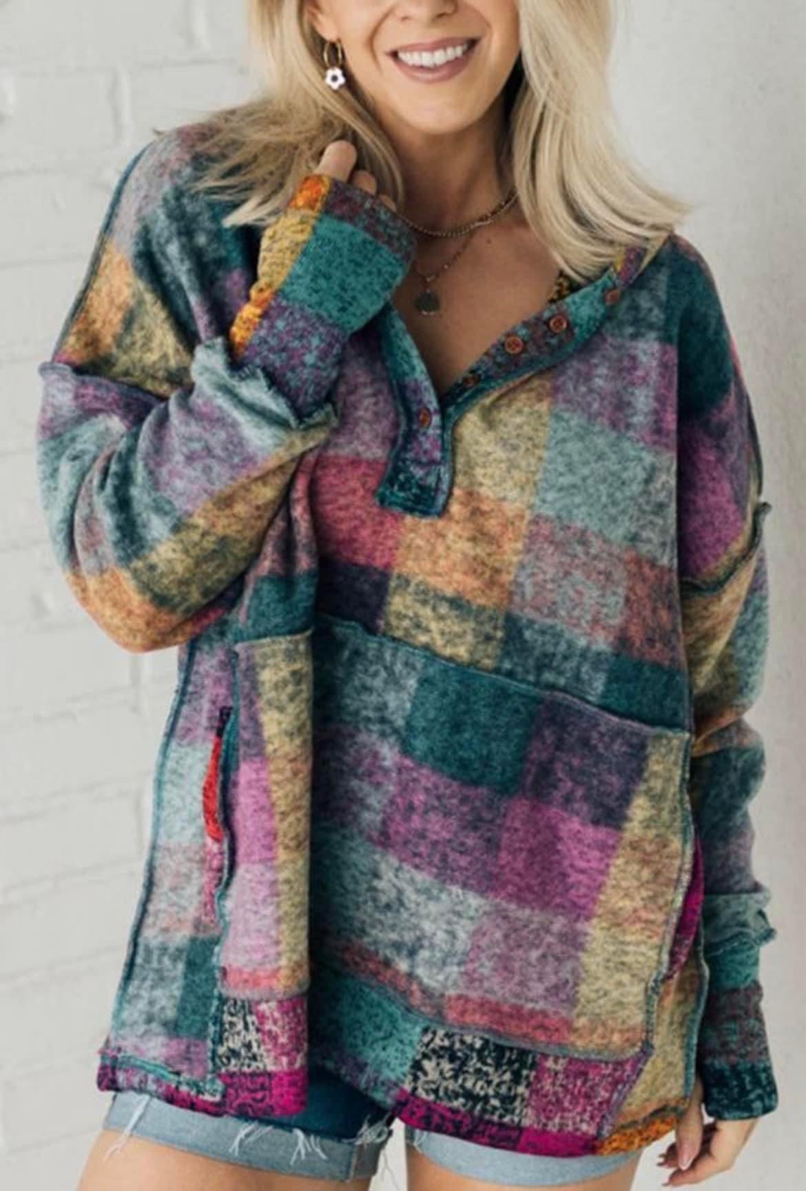 Multicolor hoodie