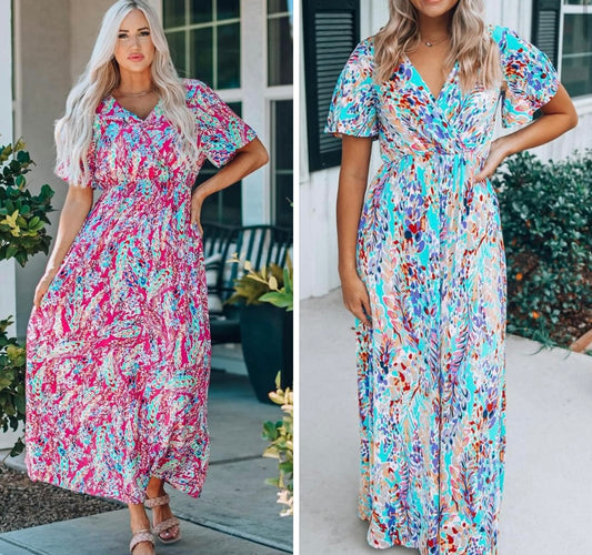 Vibrant maxi