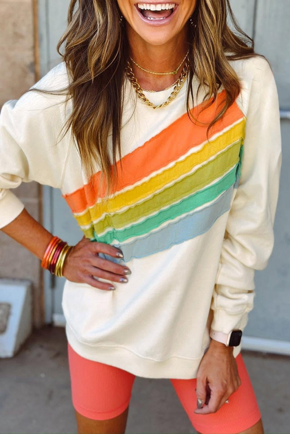 Rainbow sweatshirt