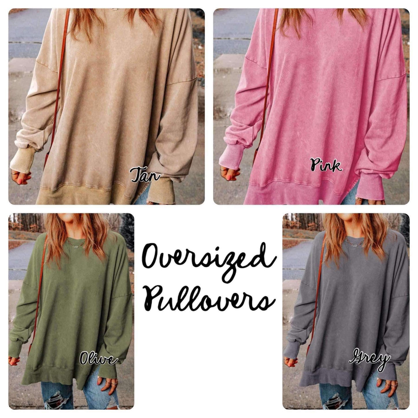 Oversized pullover