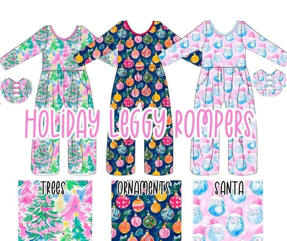 Holiday rompers