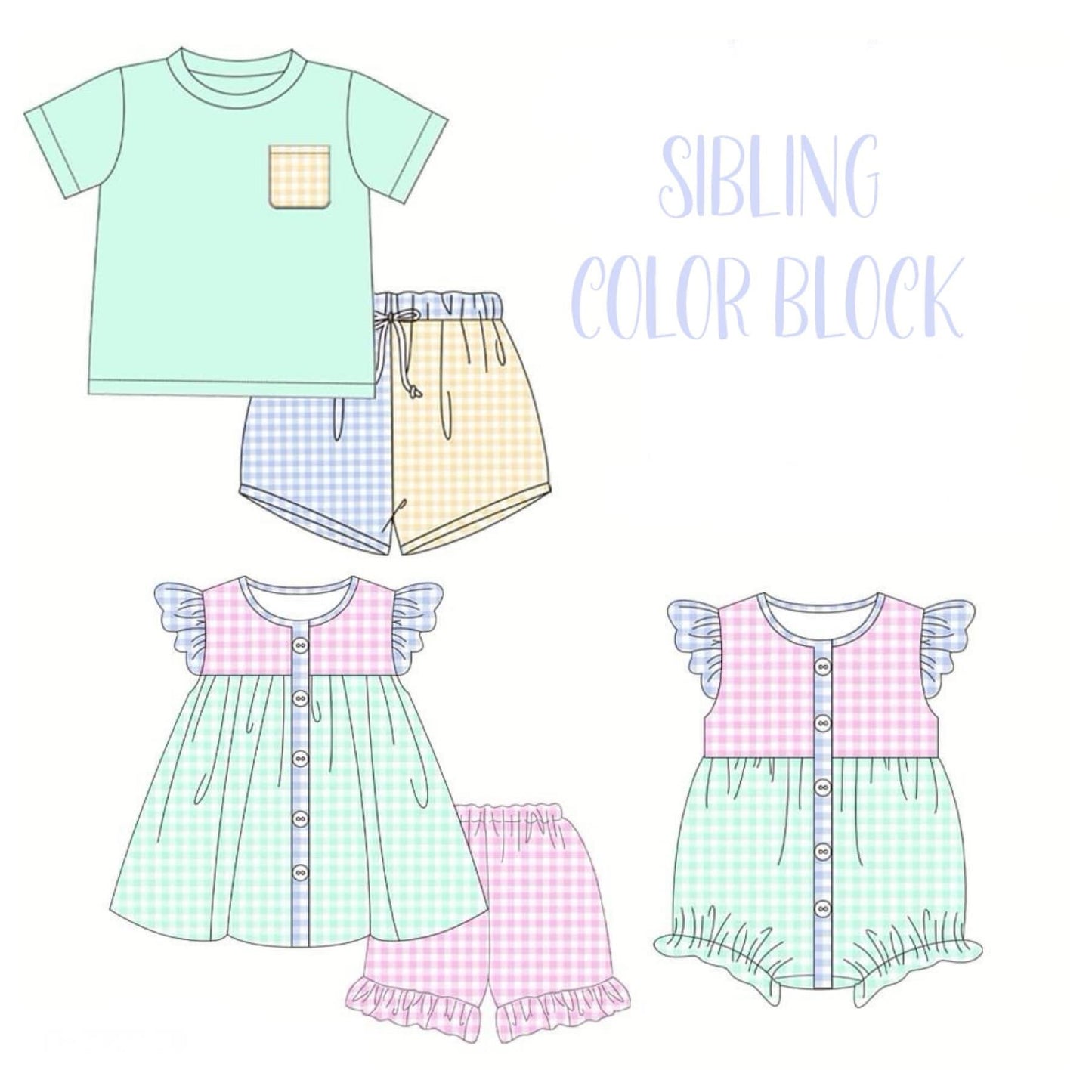 Spring colorblock