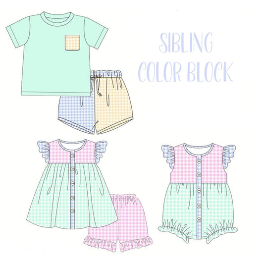 Spring colorblock