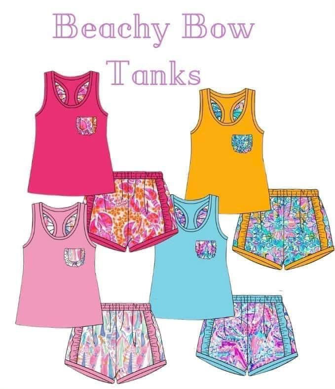 Beachy bow tanks