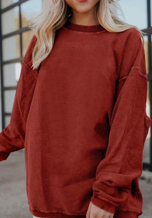 Rust pullover